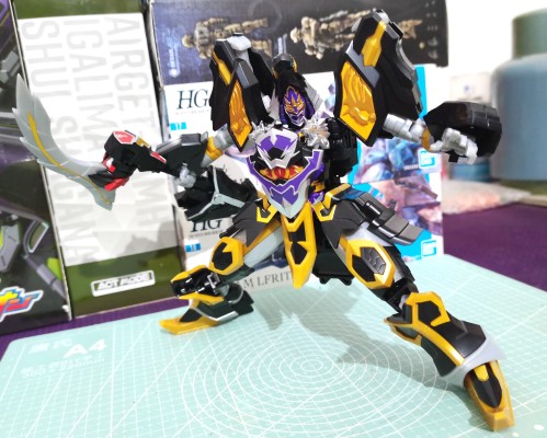 SMP [SHOKUGAN MODELING PROJECT] 魔神合体 黑狼凯撒（暂译）