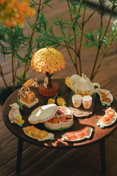 微缩道具 中秋桂兔雅集系列