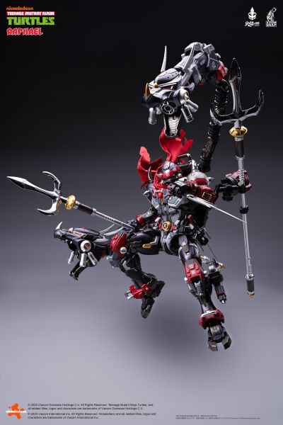 MechaHeat系列 合金机甲 忍者龟 拉斐尔 40周年纪念版 赤煞