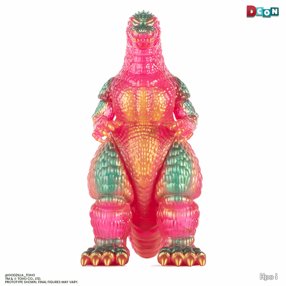 哥斯拉84 软胶 - 玫瑰变体