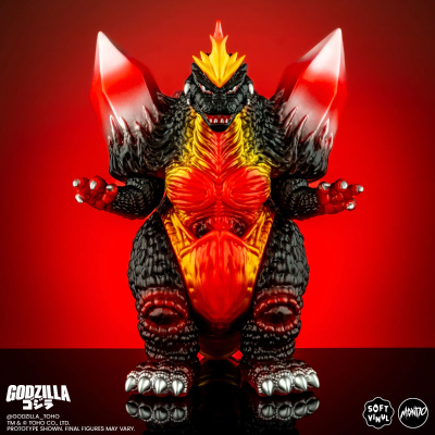 太空哥斯拉软胶模型 - 潮流2型变体款