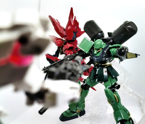 HGUC 机动战士高达UC AMS-129 祖鲁Geara Gilboa Sant's custom