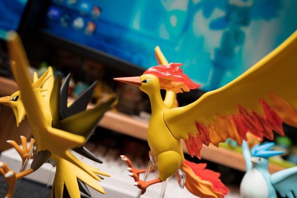 宝可梦比例世界 关都地区 急冻鸟+闪电鸟+火焰鸟