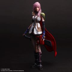 SE 最终幻想13 PLAY ARTS真 雷光 可动手办