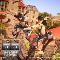NSOUTOYS 进击的巨人 艾伦 三笠 手办