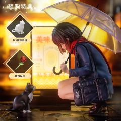 EUSUN 雨天 邂逅猫咪 Catzz原画 手办